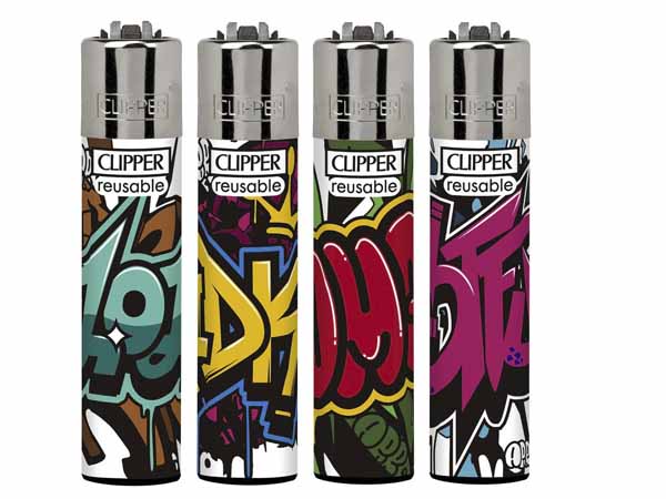 Clipper decorados Grafitti